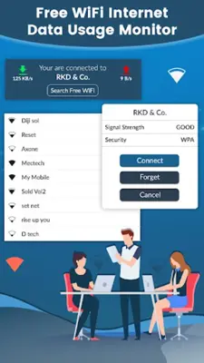 Free WiFi Internet - Data Usag android App screenshot 7